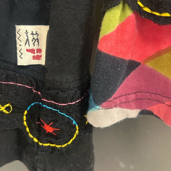 Salvage Culture XL rare tunic- ultra bright/ flare sleeves and bottom great cond - Picture 7 of 15